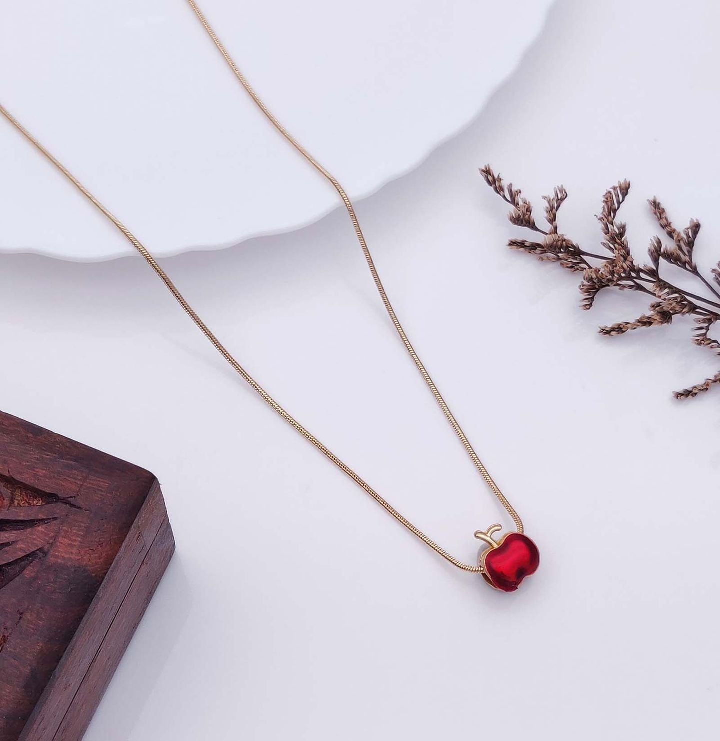 Apple Chain Pendant