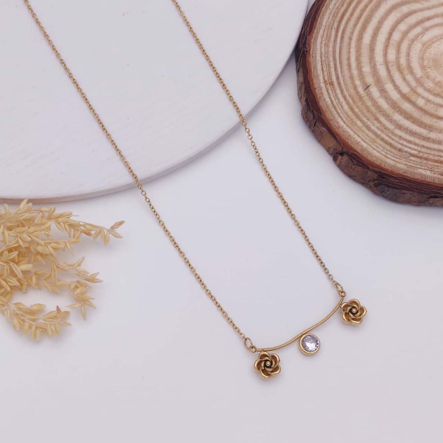 Rose Chain Pendant