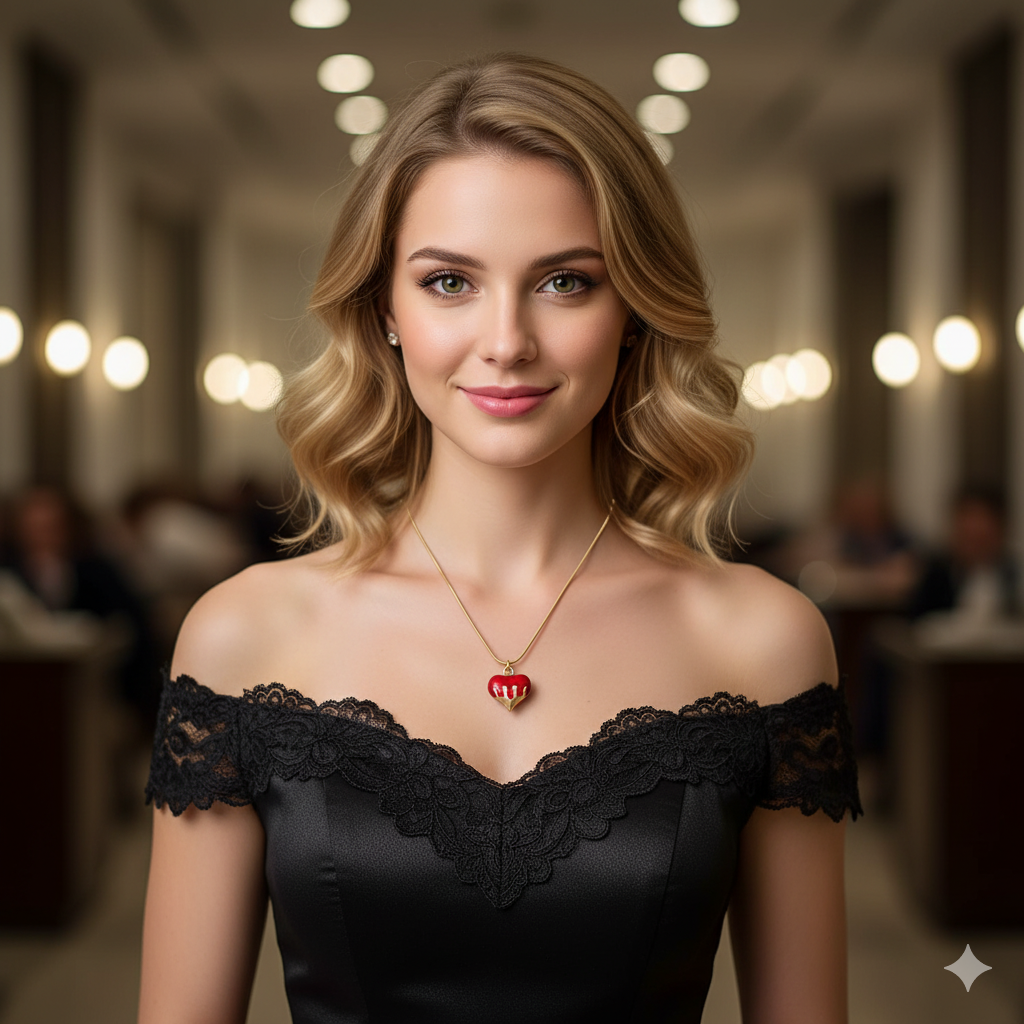 Stylish Heart Chain Pendant