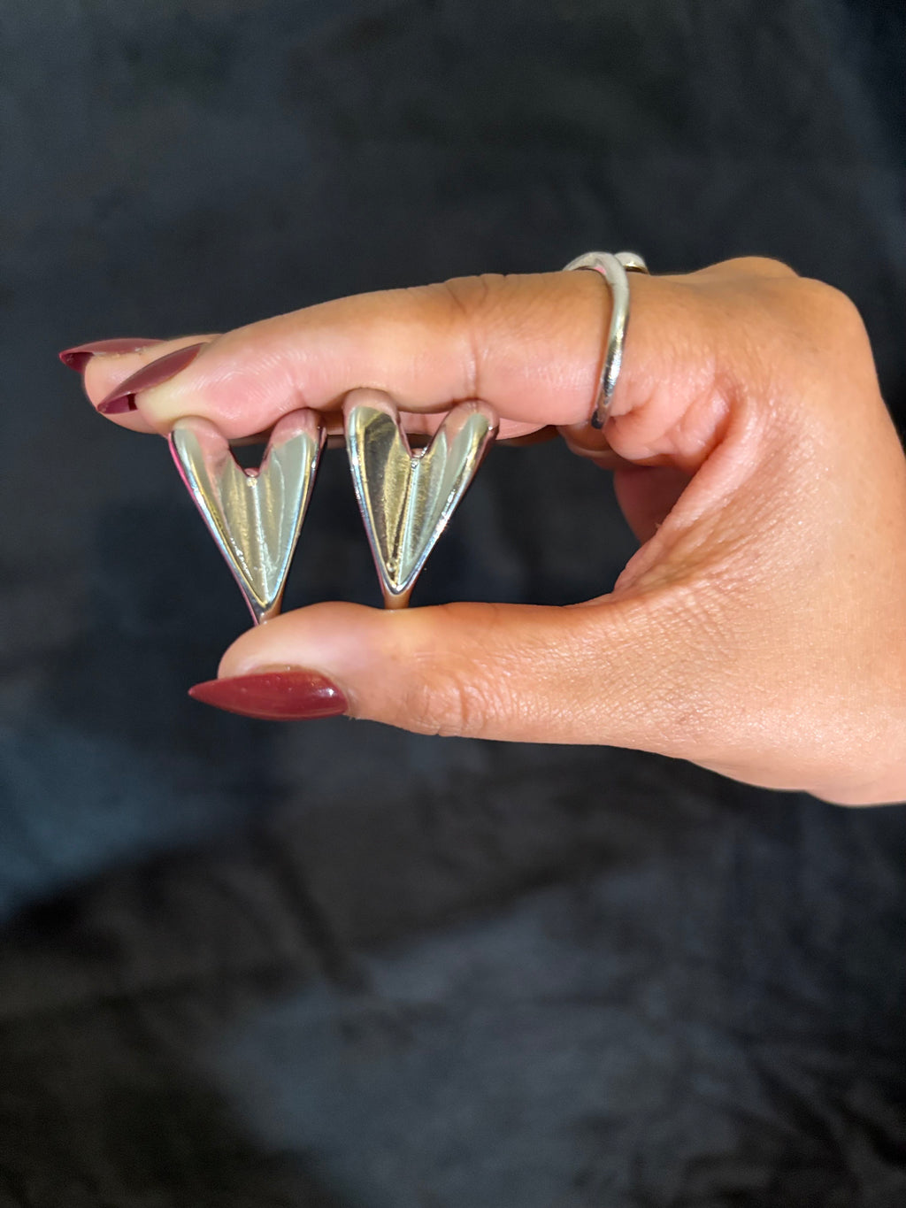 Thick Fancy Design Earring