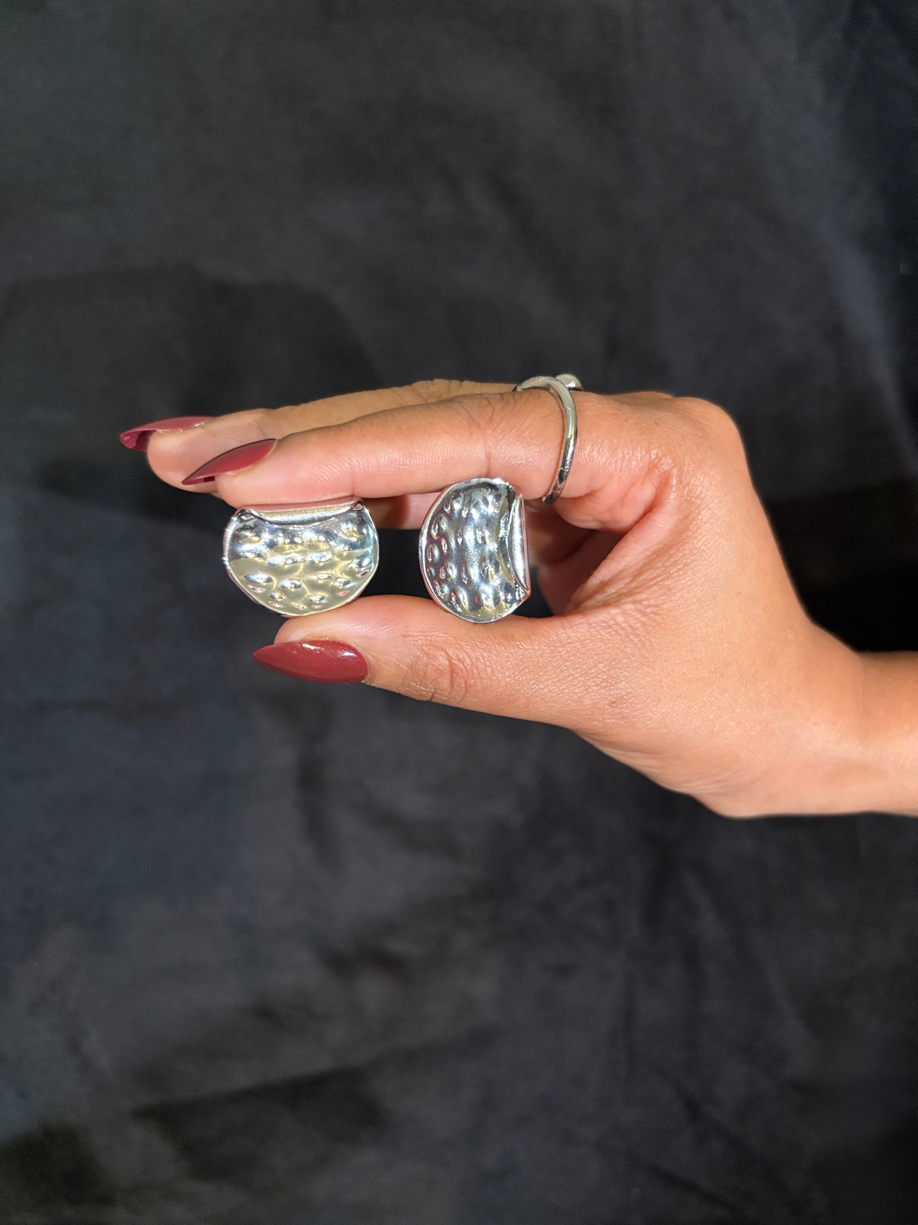 Thick Fancy Design Earring